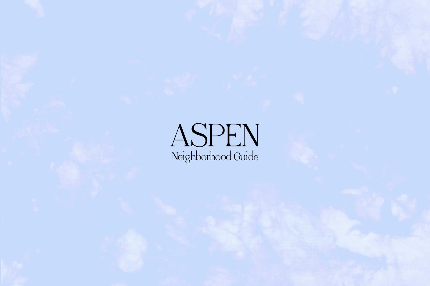 Neighborhood Guide: Aspen