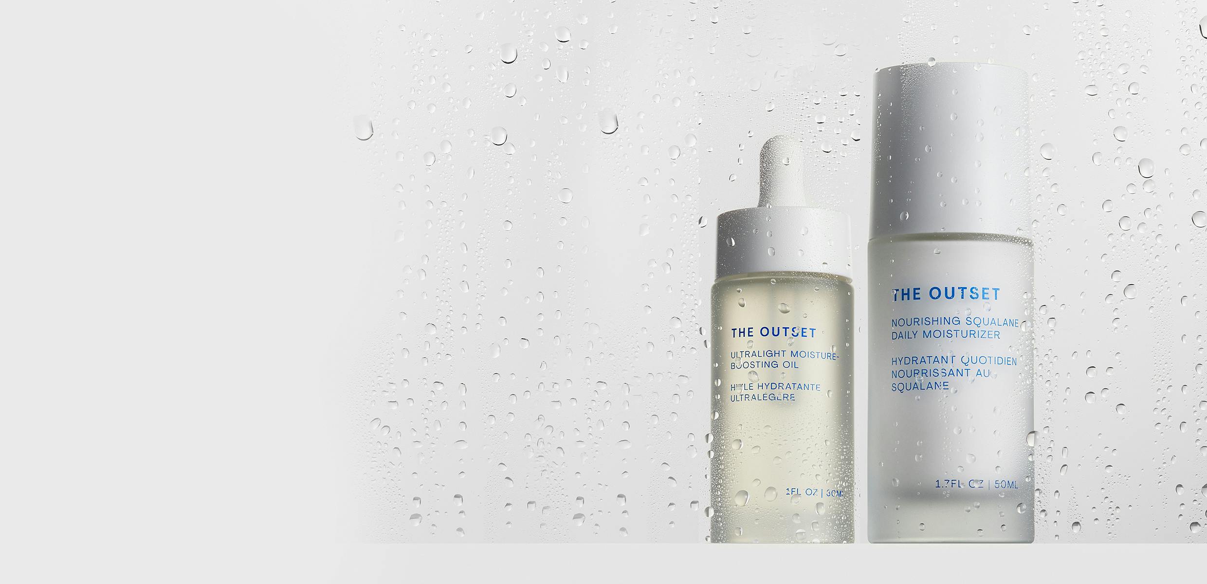 Photo of The Outset's Ultralight Moisture-Boosting Oil and Nourishing Squalane Daily Moisturizer