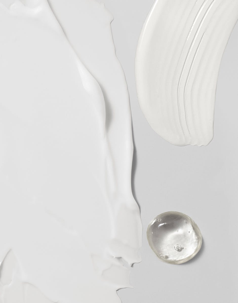 Photo of The Outset cleanser, prep serum and moisturizer texture