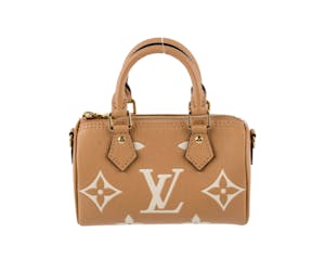 Bicolor Monogram Giant Empreinte Nano Speedy