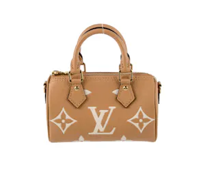 Bicolor Monogram Giant Empreinte Nano Speedy