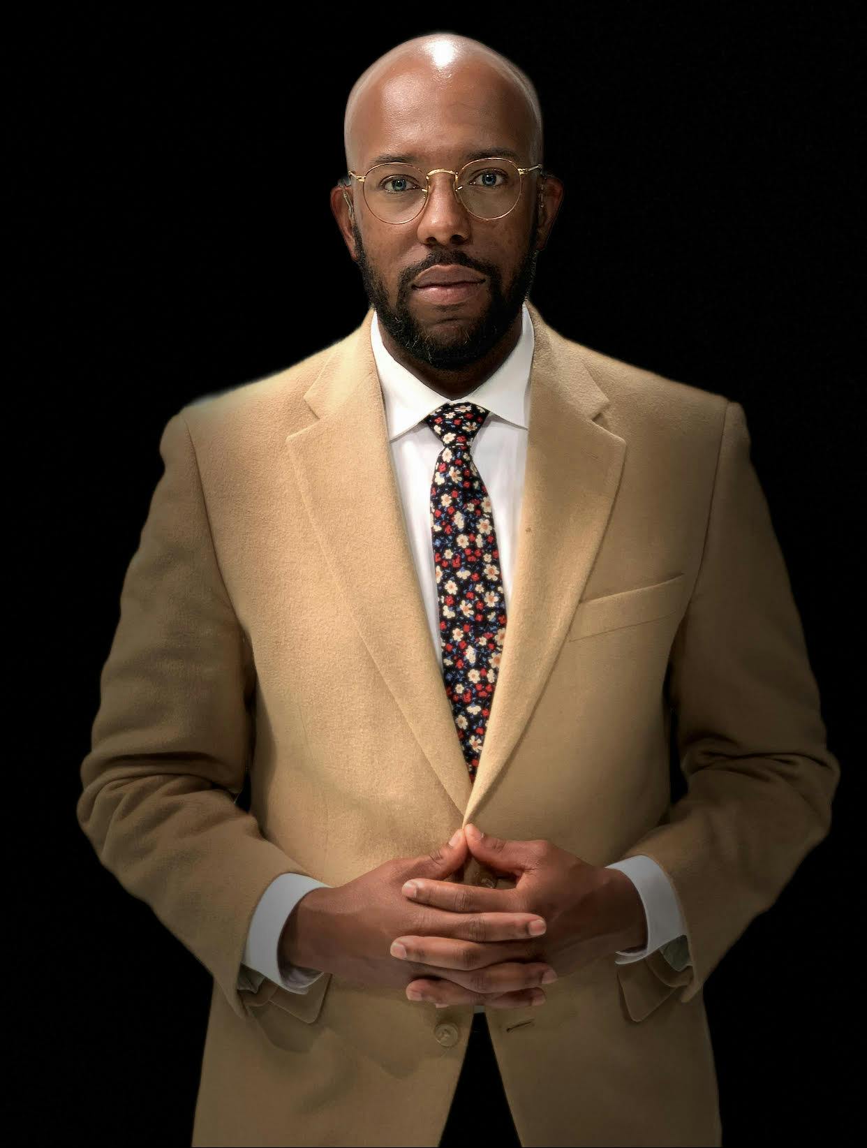 A photo of Christopher Johnson, CEO of Creative Minds, Gallaudet University Project Manager, Division of Equity, Diversity and Inclusive Excellence, Adjunct Professor at Howard Community College