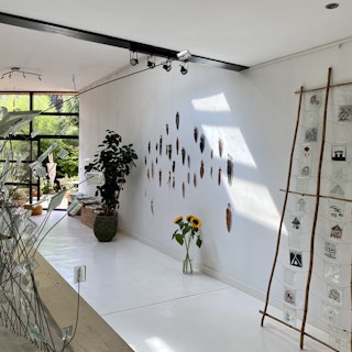 Ambiance de la Teinturerie Galerie d'art à Roubaix