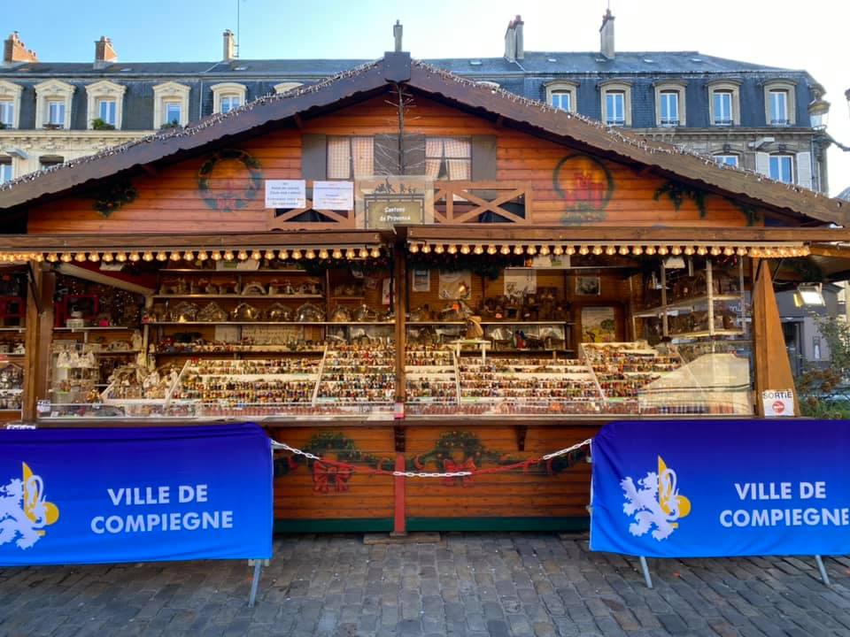 Rendezvous au Chalet des Santons au marché de Noël de Compiègne