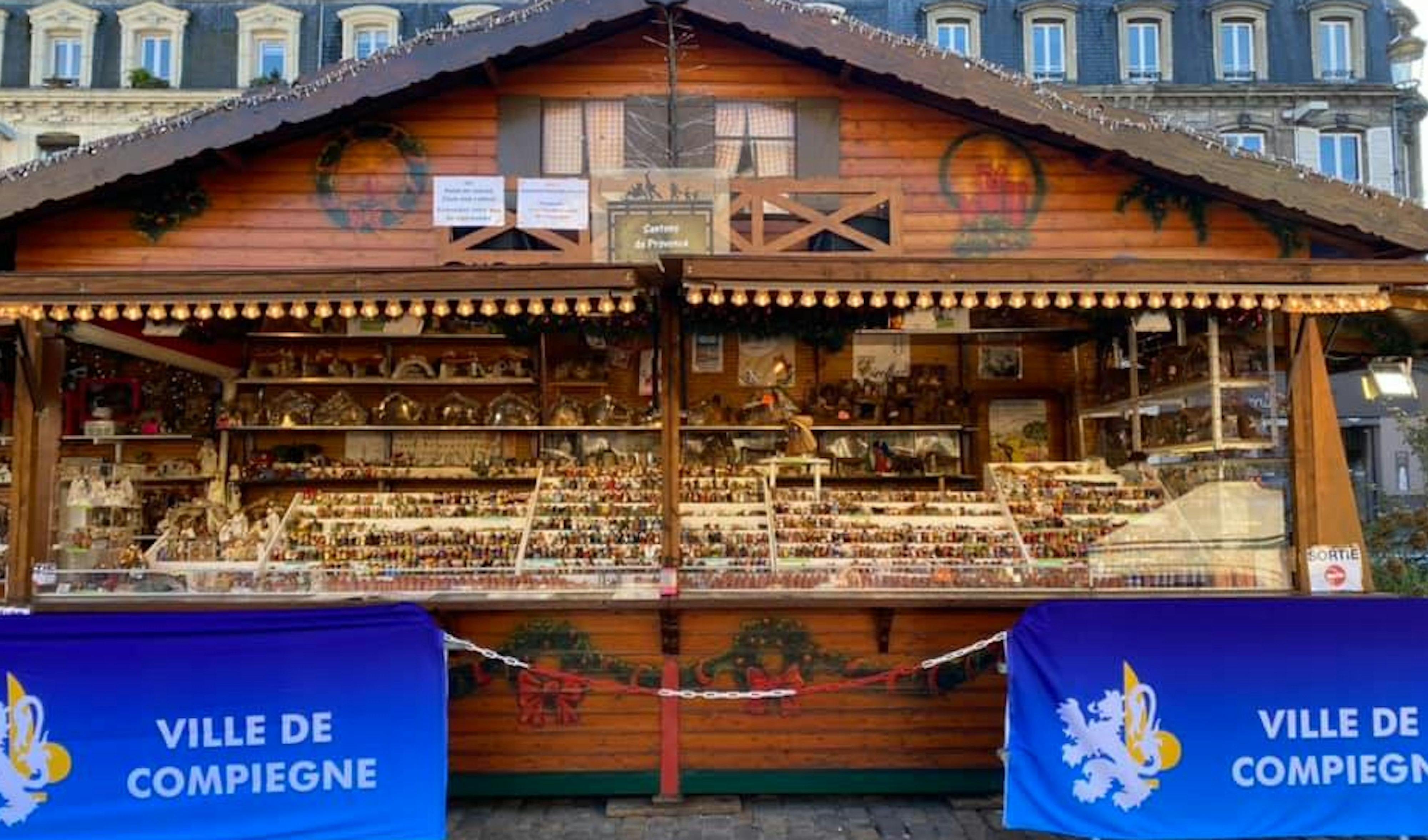Rendez-vous au Chalet des Santons au marché de Noël de Compiègne Rendez-vous au Chalet des Santons au marché de Noël de Compiègne