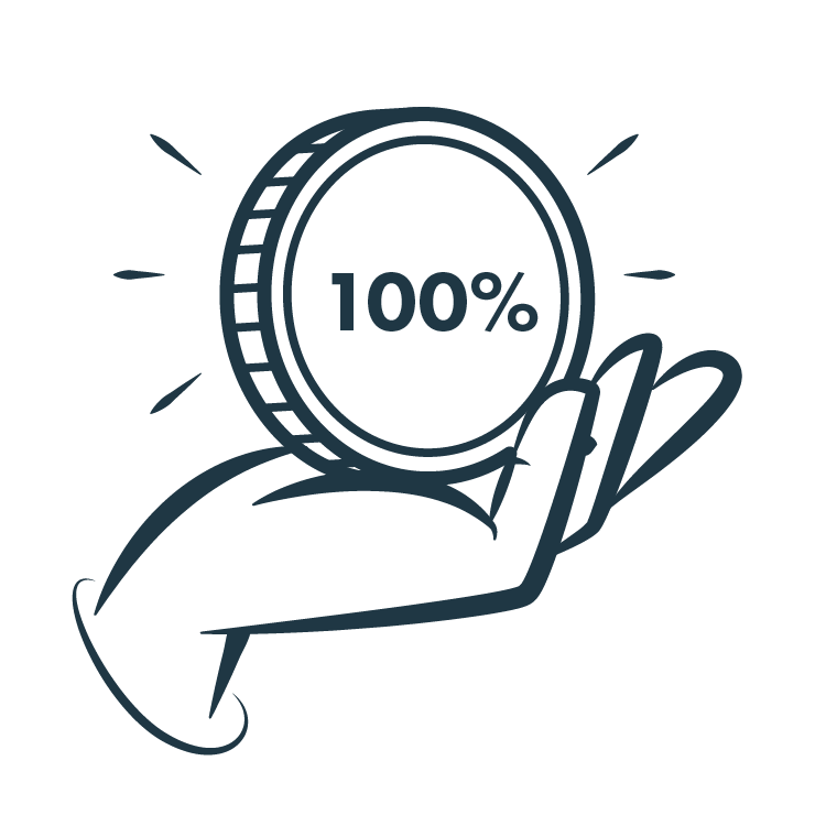100% full refund