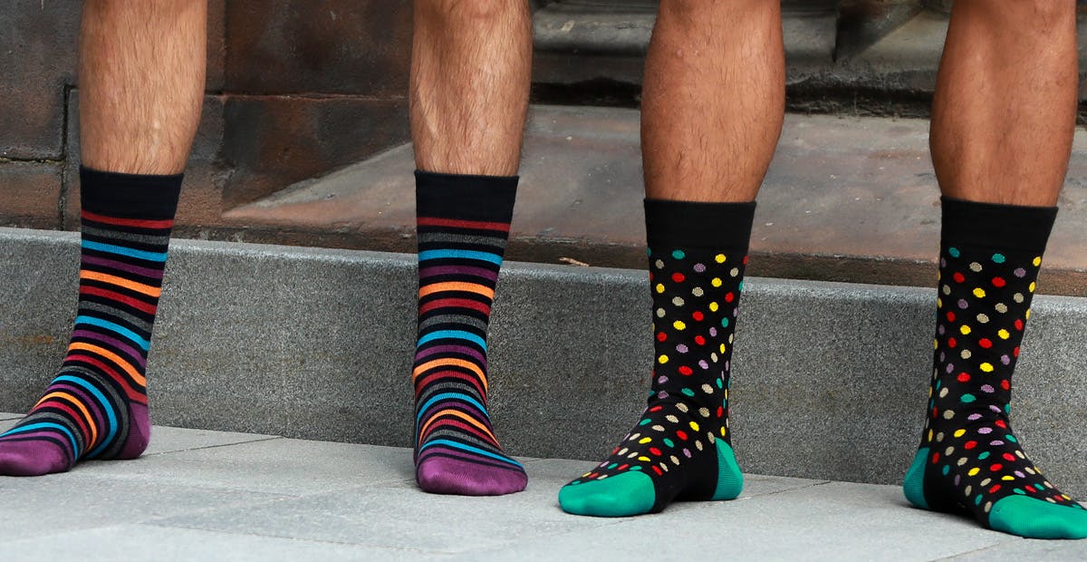What are crew socks?
