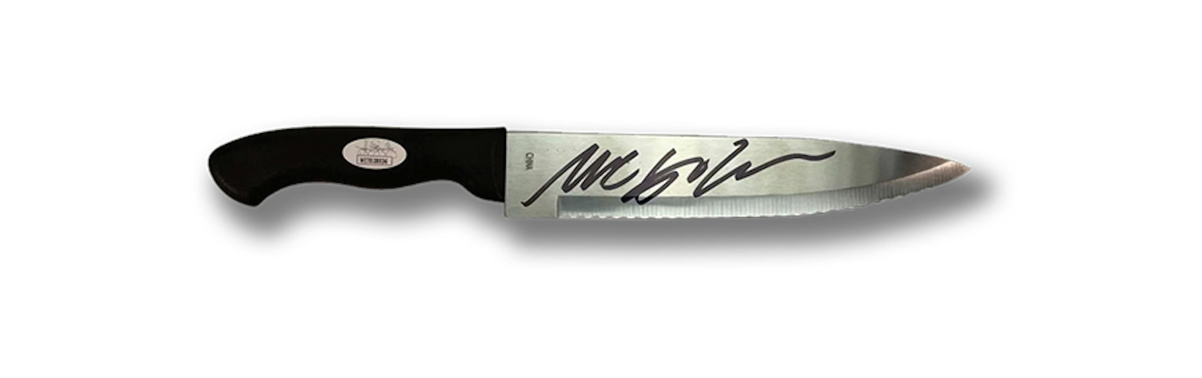 Grand Prize — Win a one of a kind priceless knife autographed by Michael C. Hall, the man behind Dexter himself. A must-have for true fans. Enter now for your chance to own it.