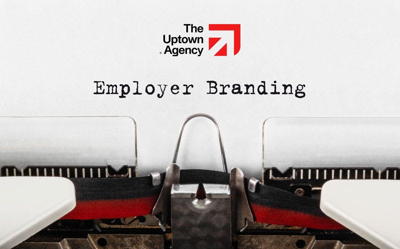 Joseph Alexander, CEO of The Uptown Agency, confidently discussing the company's successful employer branding process and its benefits to clients