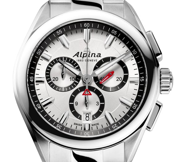 Alpina Quartz Chronograph in Steel