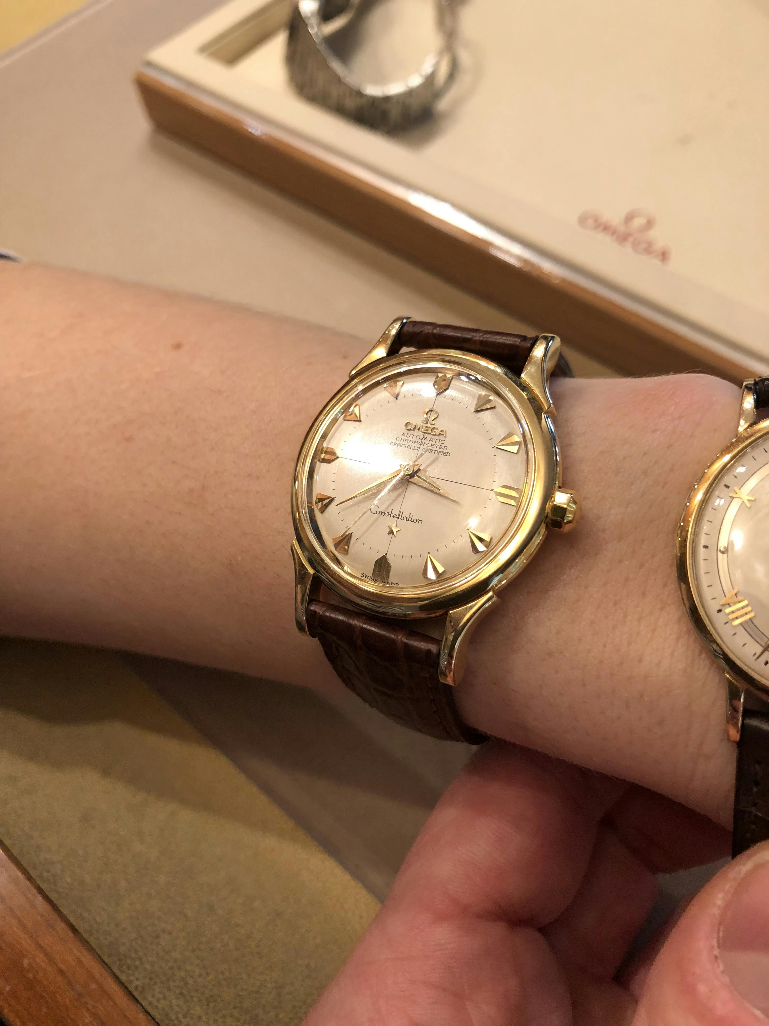 Some vintage Omega's being sold by a specialist dealer