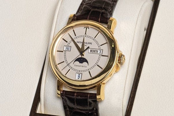 The T150 Collaboration between Tiffany & Co. And Patek Philippe to celebrate 150 years of working together, the Ref. T5150