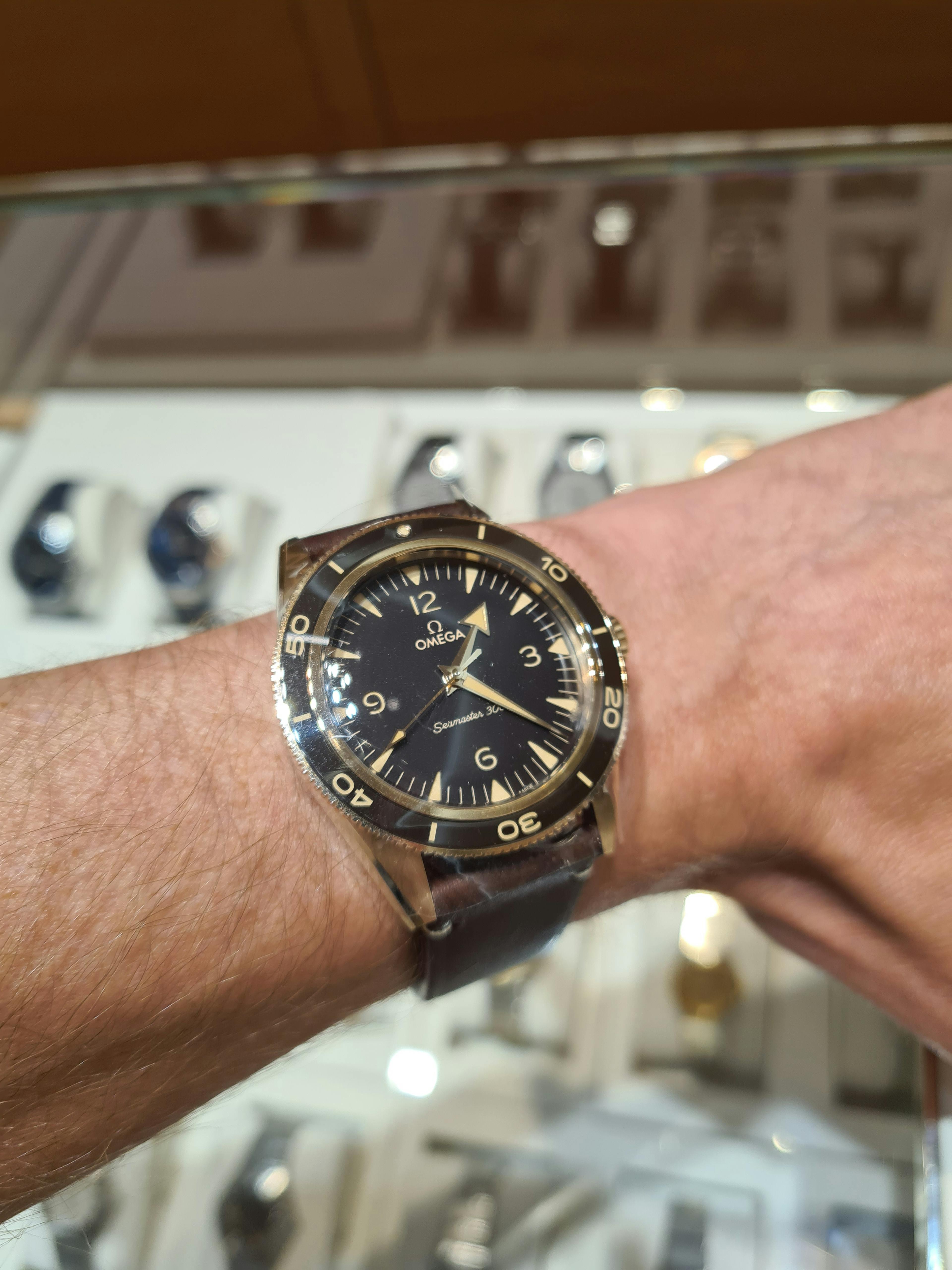 This modern Omega Seamaster could be sold to a second-hand dealer