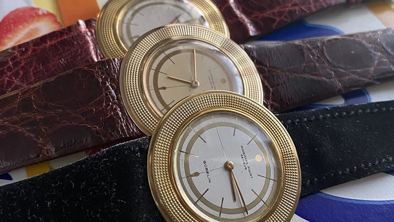 Three Vintage Audemars Piguet watches belonging to Roni Madhavani. Image courtesy of robbreport.com