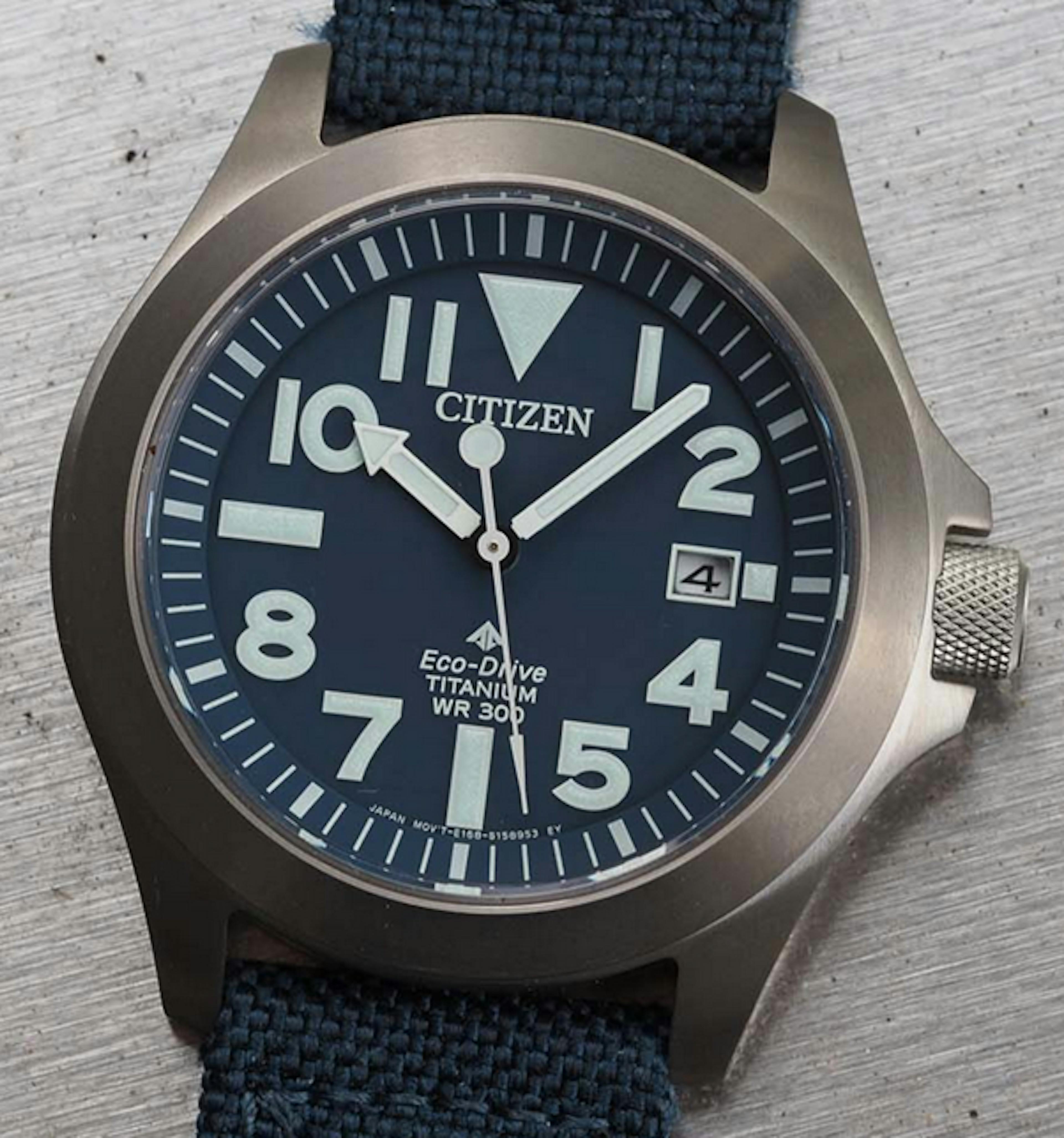 The Citizen Promaster Tough "Ray Mears", curently on the Buy List of The Watch Collectors' Club CEO