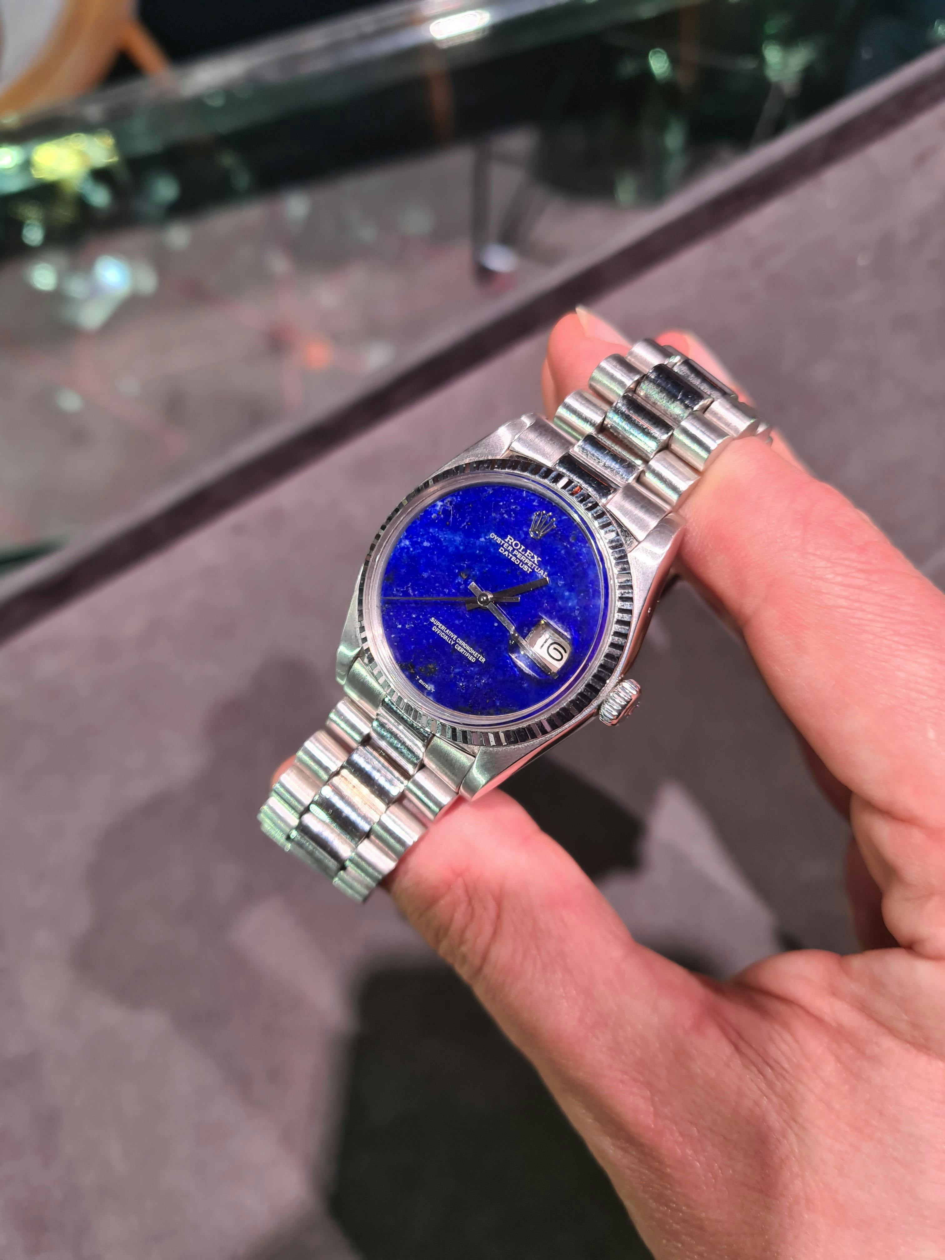 This very rare Rolex Datejust could be sold to a specialist dealer