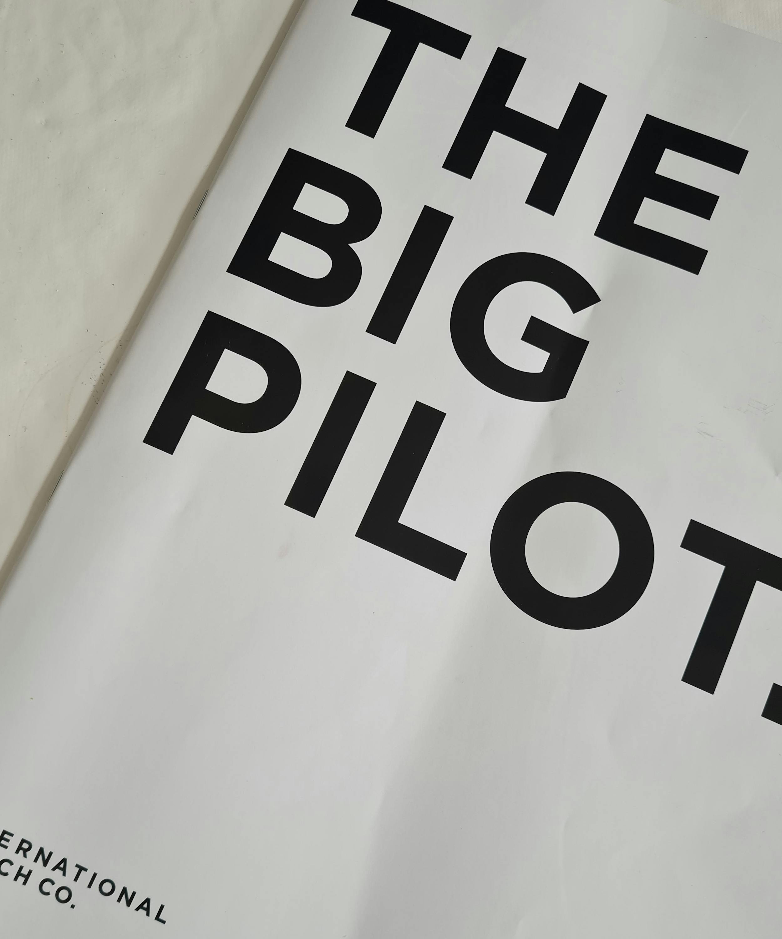 The IWC Big Pilot Magazine produced for the Pop-up