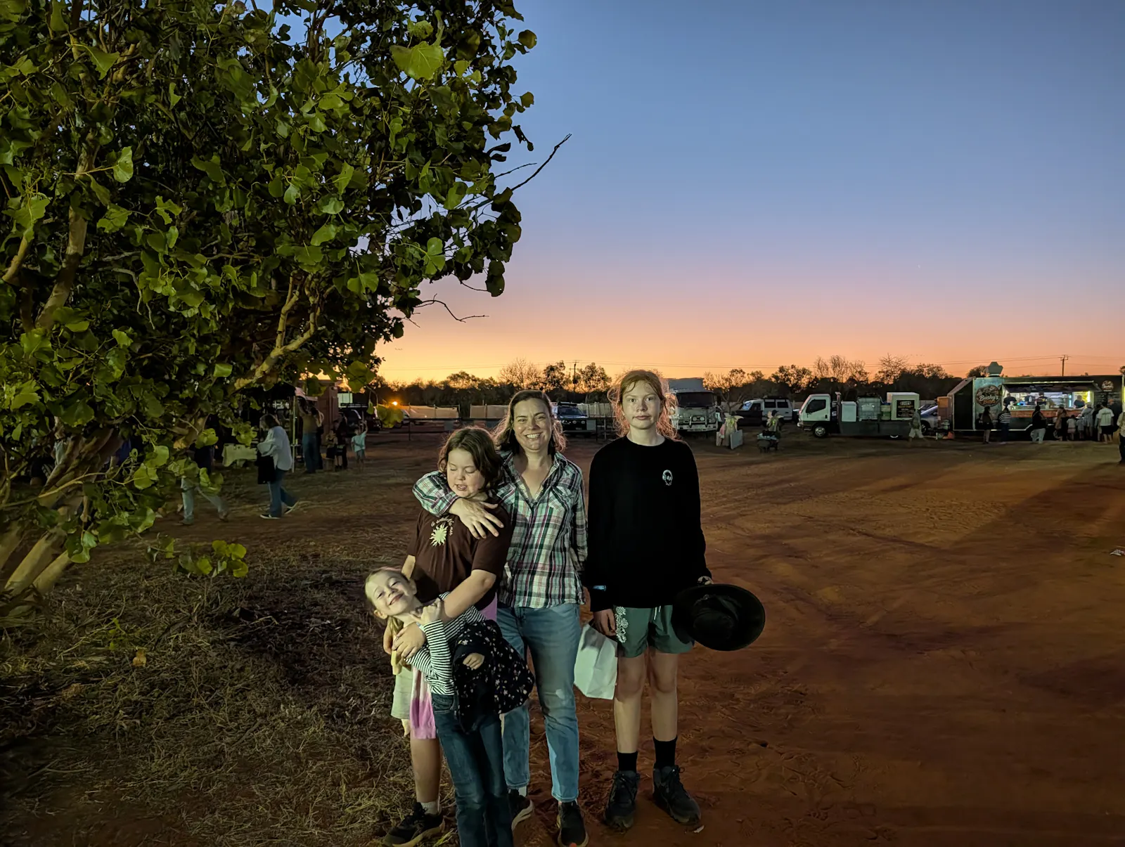 The sun setting on Broome's red dirt is always a gorgeous sight.