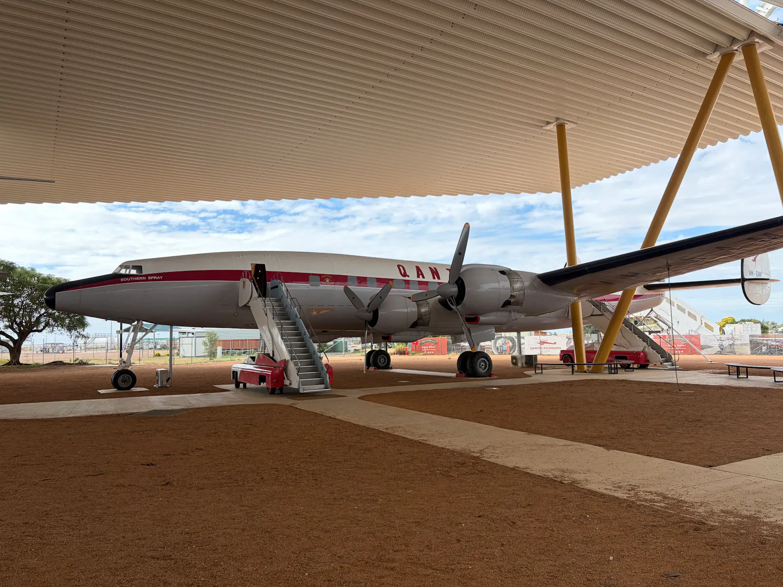 The Super Constellation, or Connie, as restored by teams across the Philippines and Australia. 