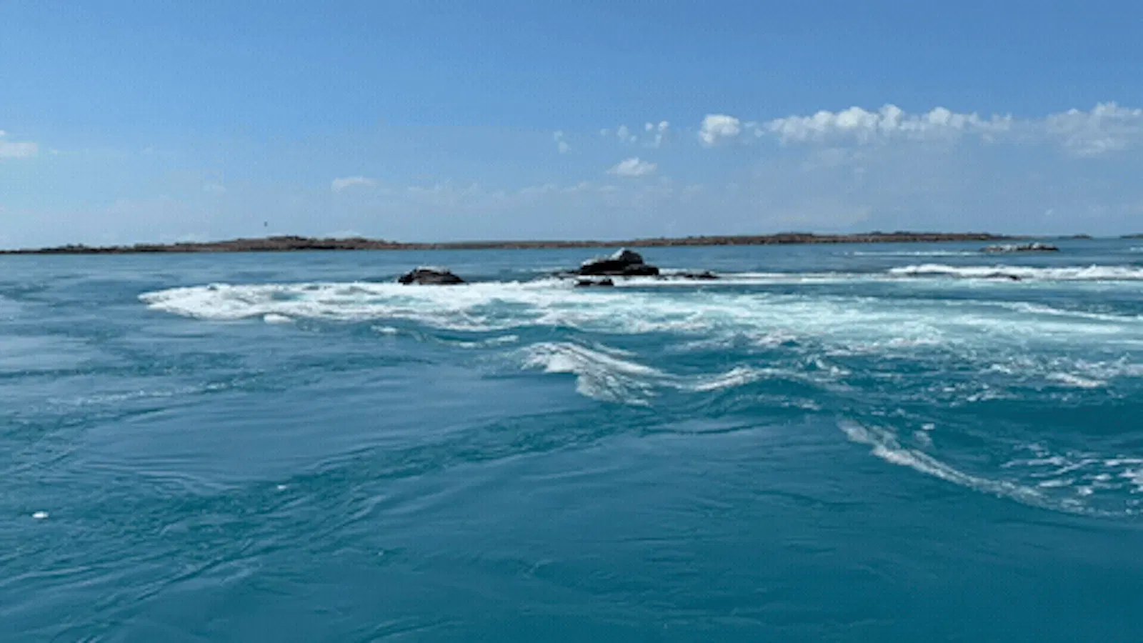 The sheer volume and speed of the water moving through the area was seriously just mind blowing.