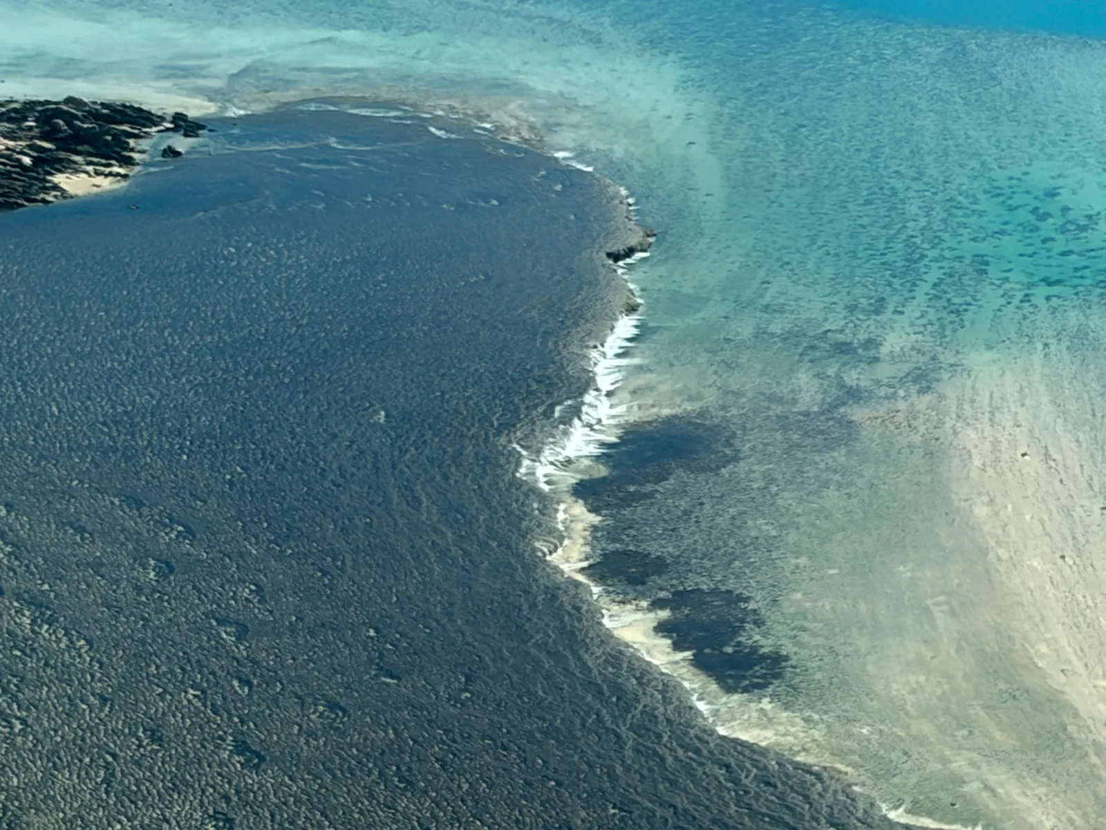 And in a particularly amazing phenomenon known as 'Waterfall reef' the receding water drains off a large reef shelf that sit so high out of the water by low tide that boats can sail right up alongside it to see the waterfall created by the water as the tide retreats. 