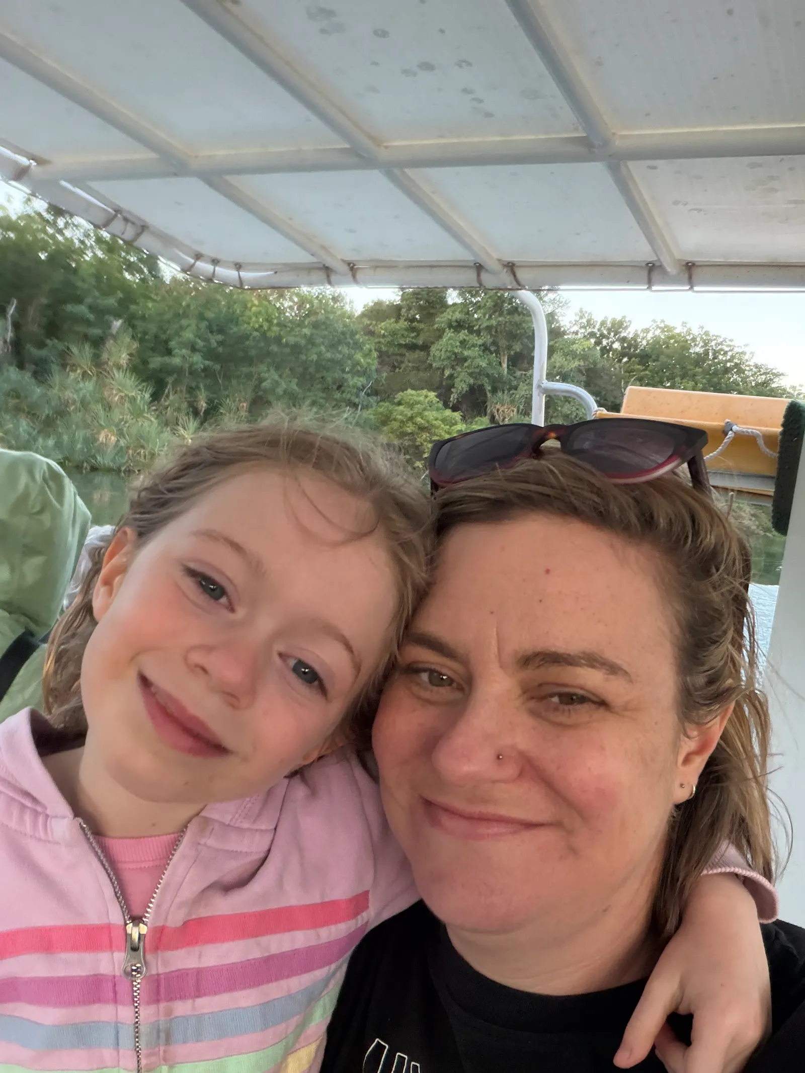 The kids did very well, considering we were the only family amongst a tour group of about 30 people of an older vintage... but there were a few wobbles towards the end. We got through it with lots of cuddles!