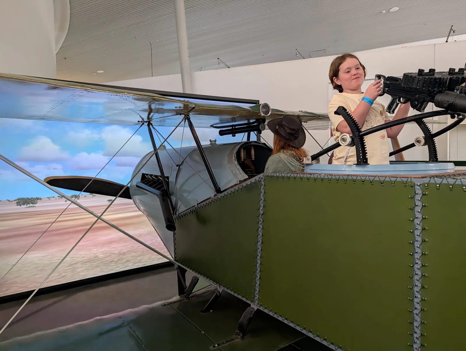 The museum also had other cool planes 😝