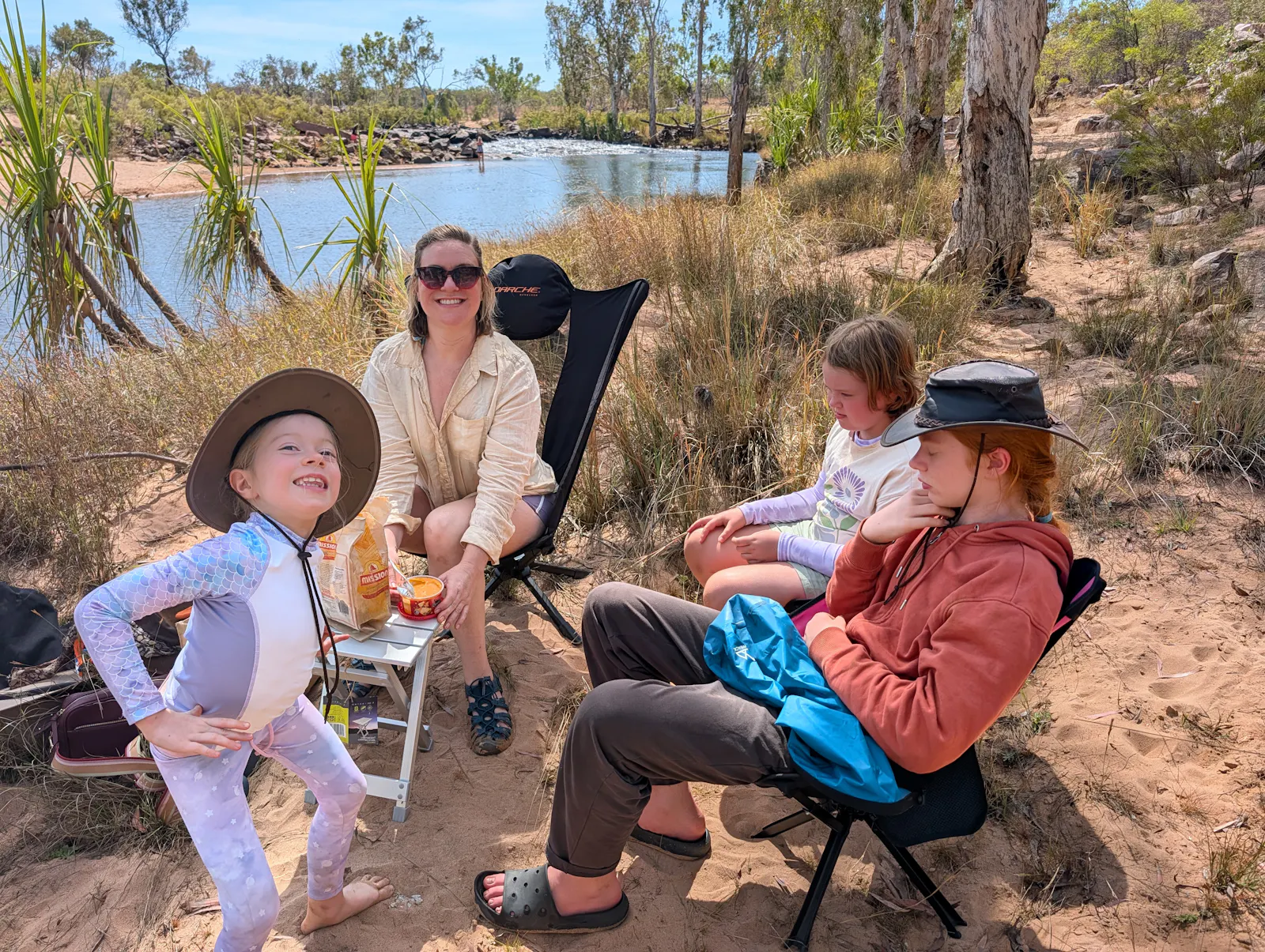 Some morning tea before we dove in. 