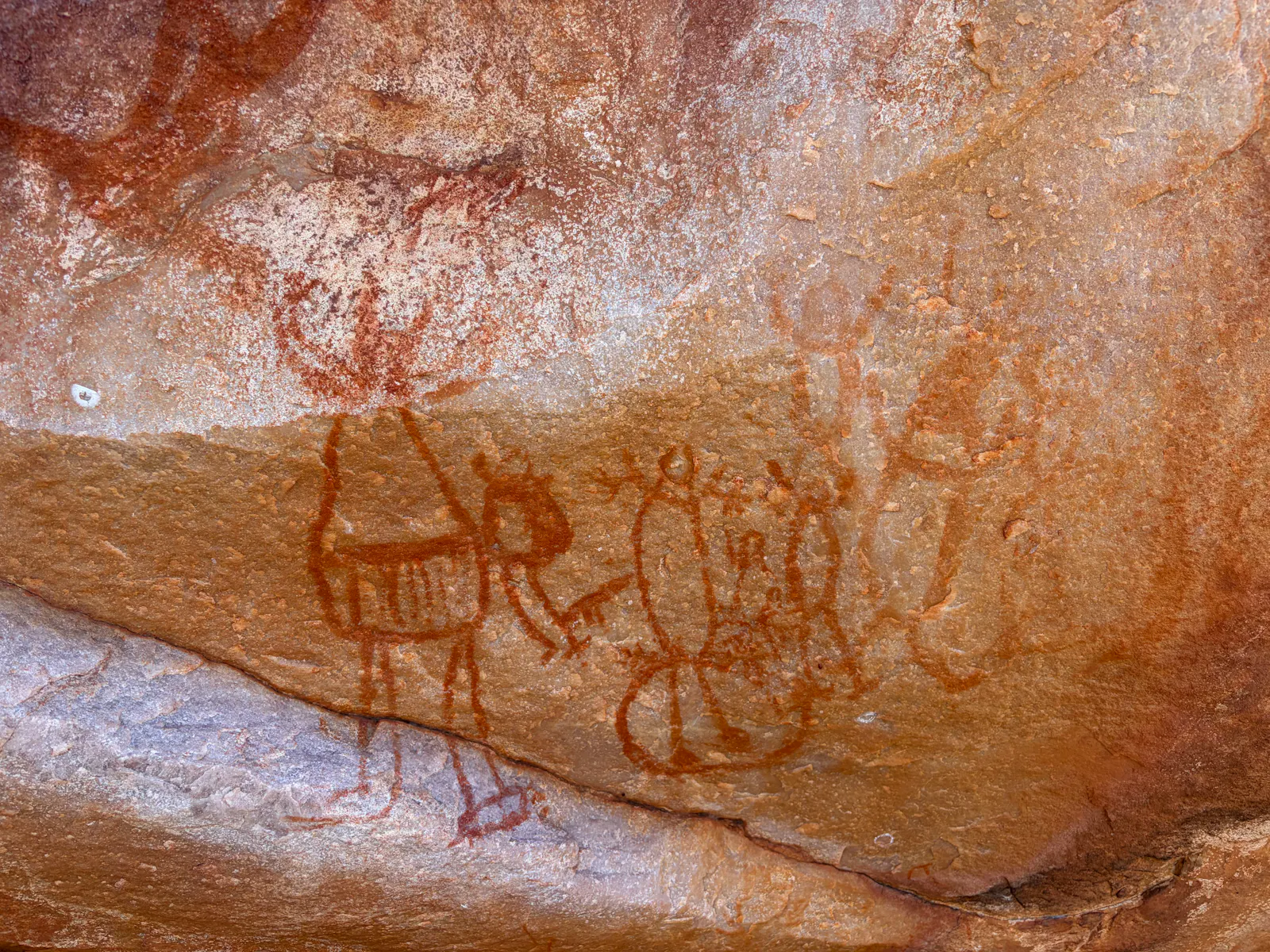 Here is a depiction of Waljuwar, a devil who would steal the souls of babies who cry at night. One of the tour members questioned why they would have a story of such a creature, and Azaria explained it was similar to stories of the boogie man in other cultures, normally to scare kids into behaving. It also made me think of the Irish tales of fairies stealing babies and leaving changelings in their place.