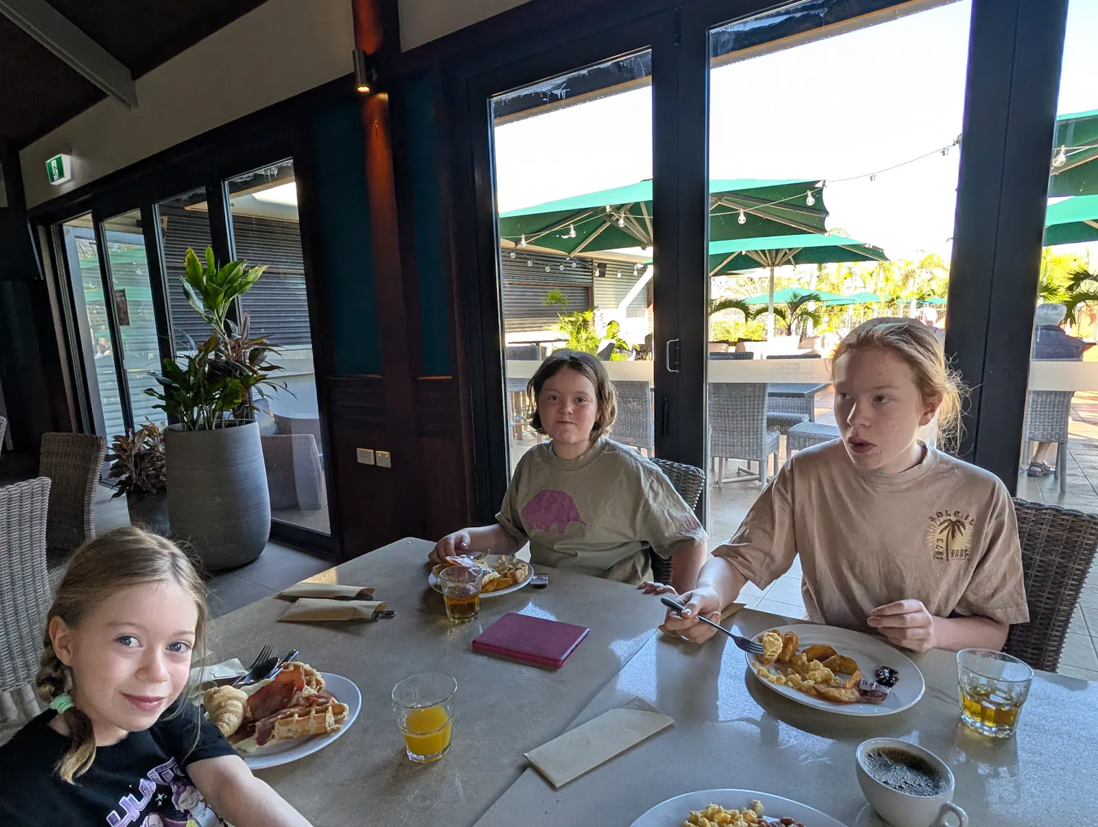 Buffet breakfast