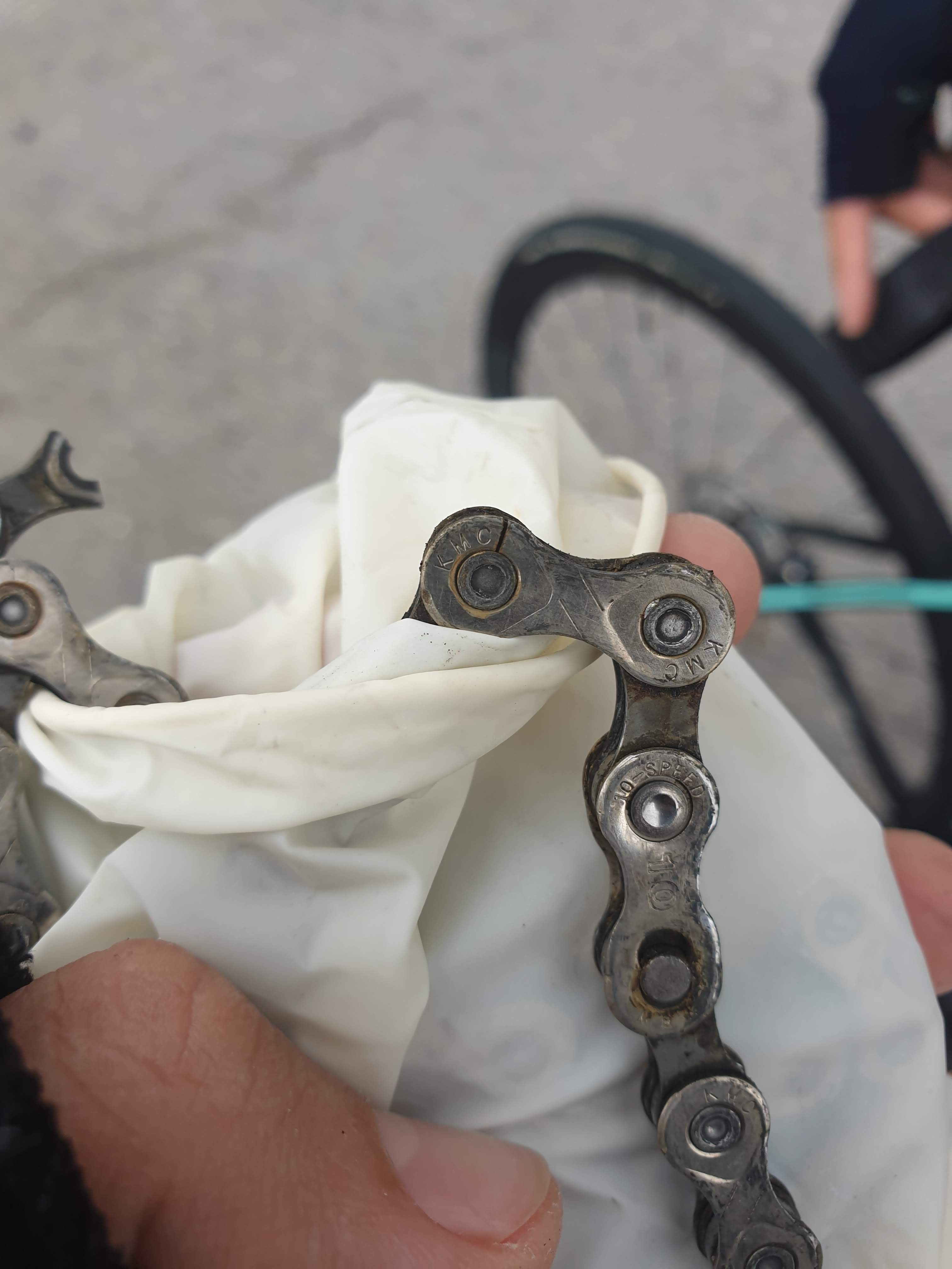 bicycle chain care