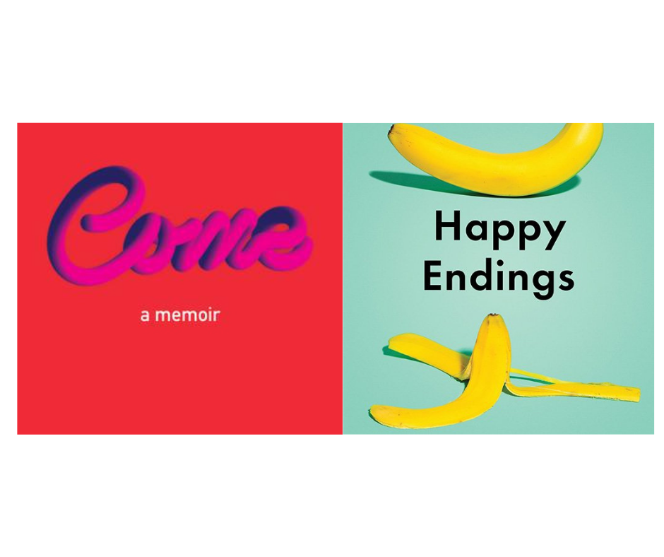 book covers for Come by Rita Therese and Happy Endings by Bella Green