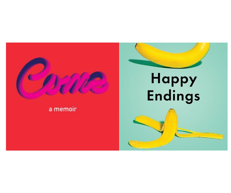 book covers for Come by Rita Therese and Happy Endings by Bella Green