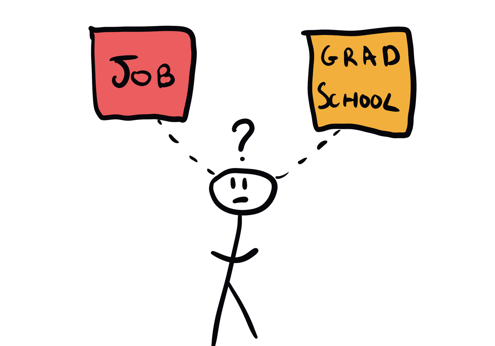 job vs grad school