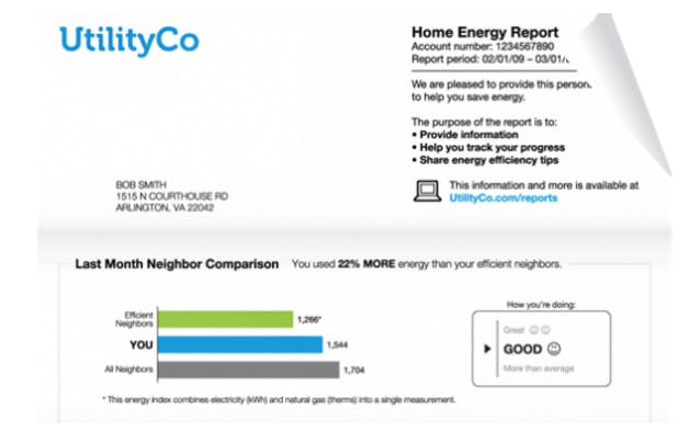 energy consumption bill