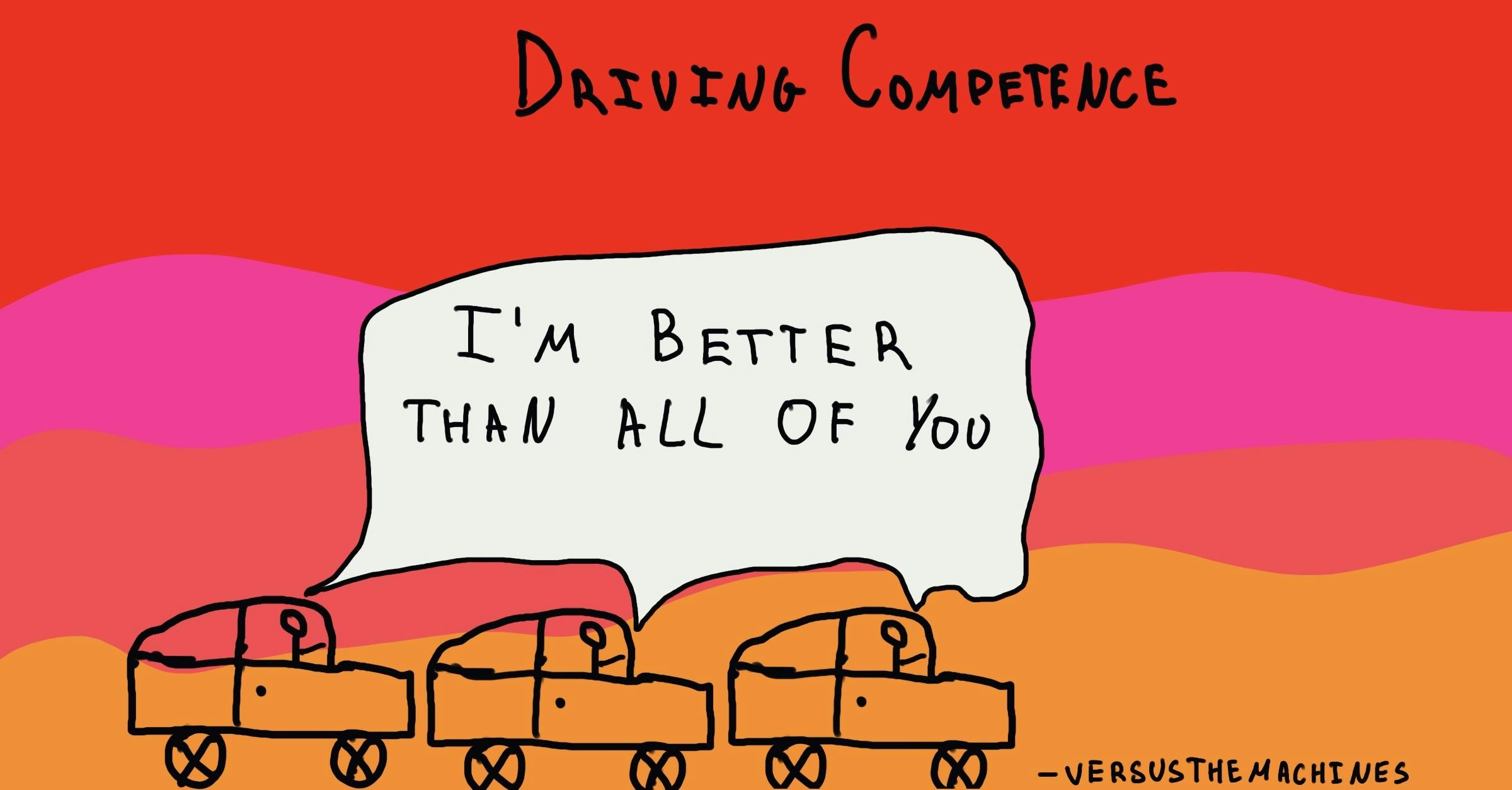 Dunning Kruger and Driving Competence
