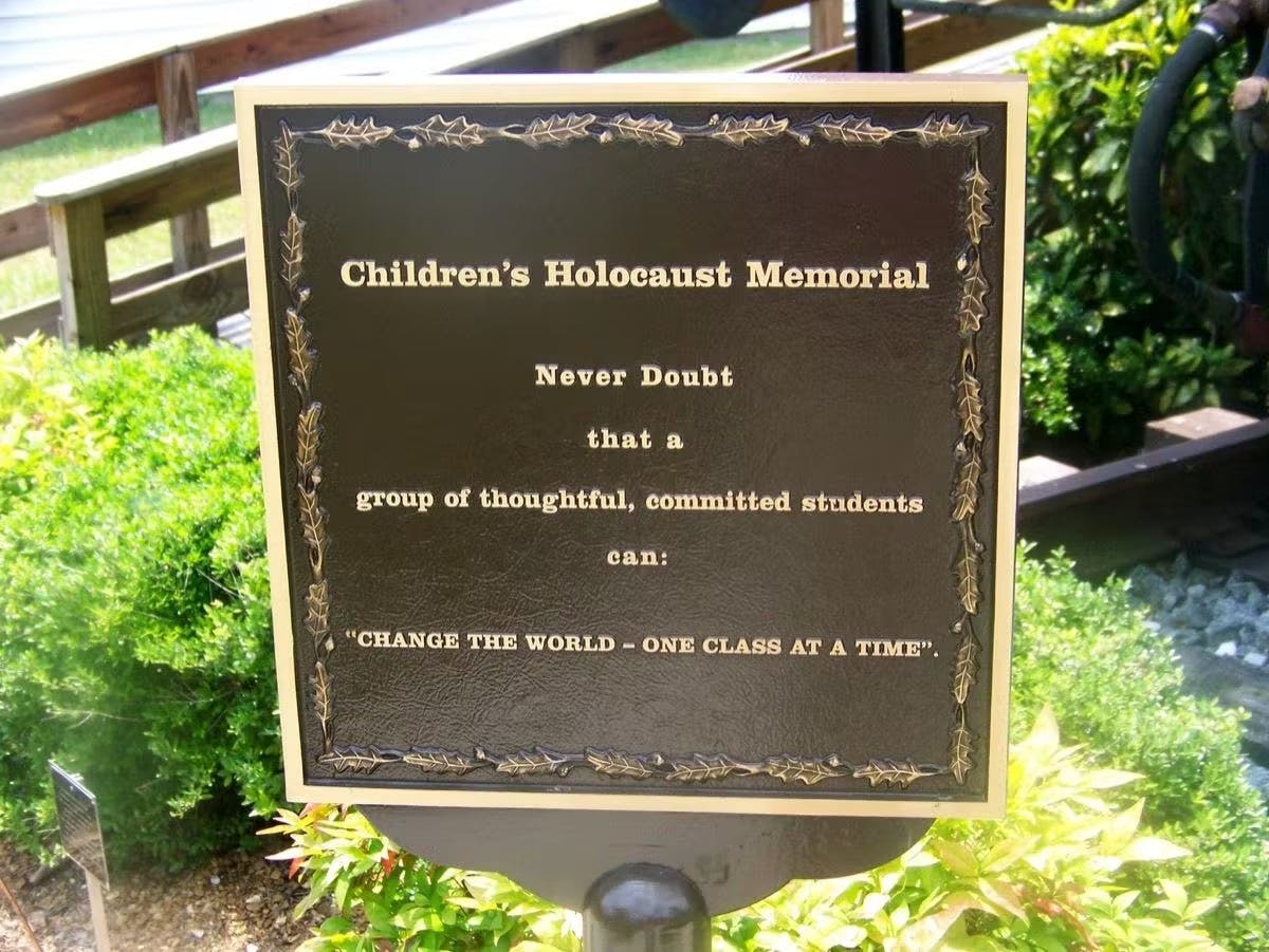 The Children’s Holocaust Memorial, Whitwell