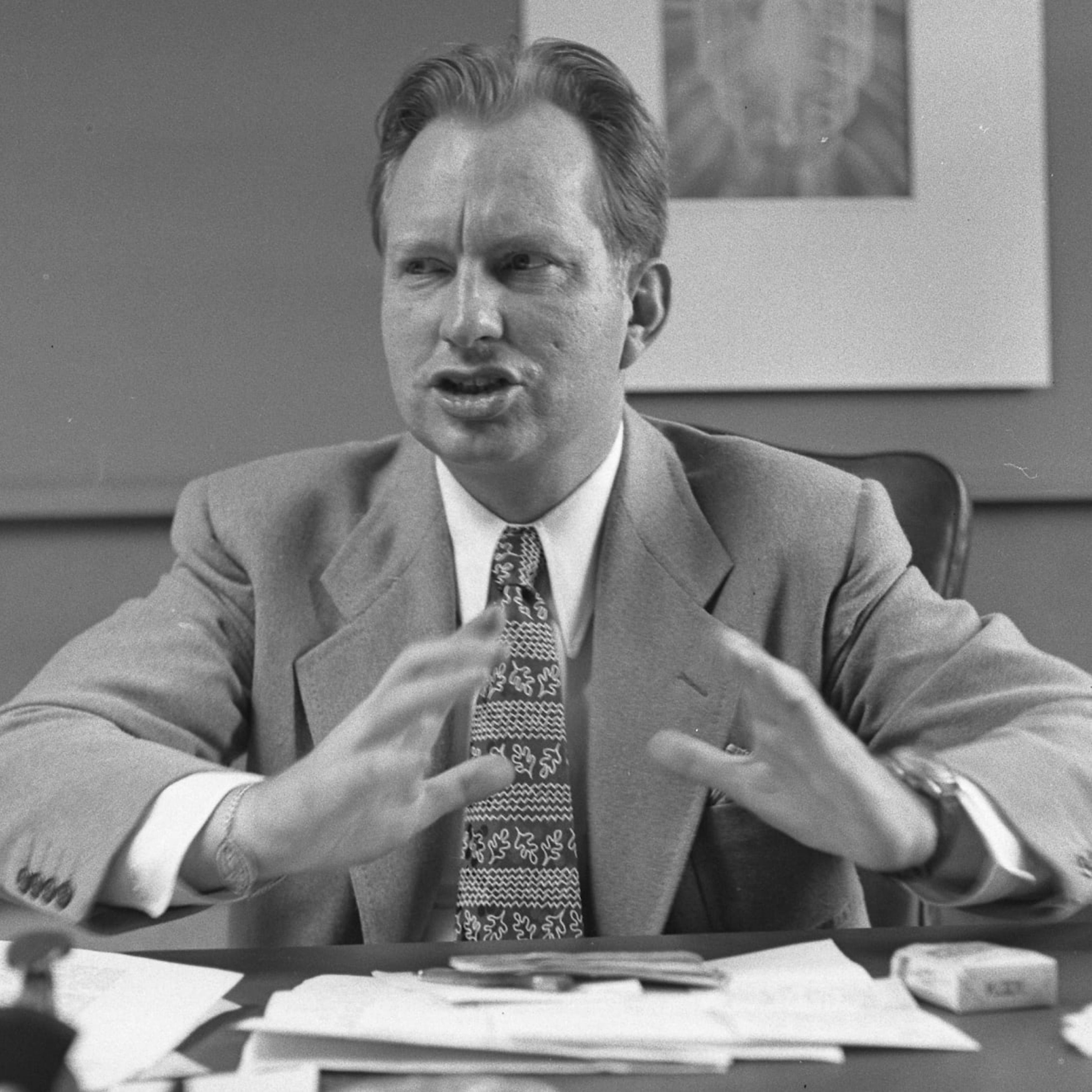 Founder of Scientology, L. Ron Hubbard