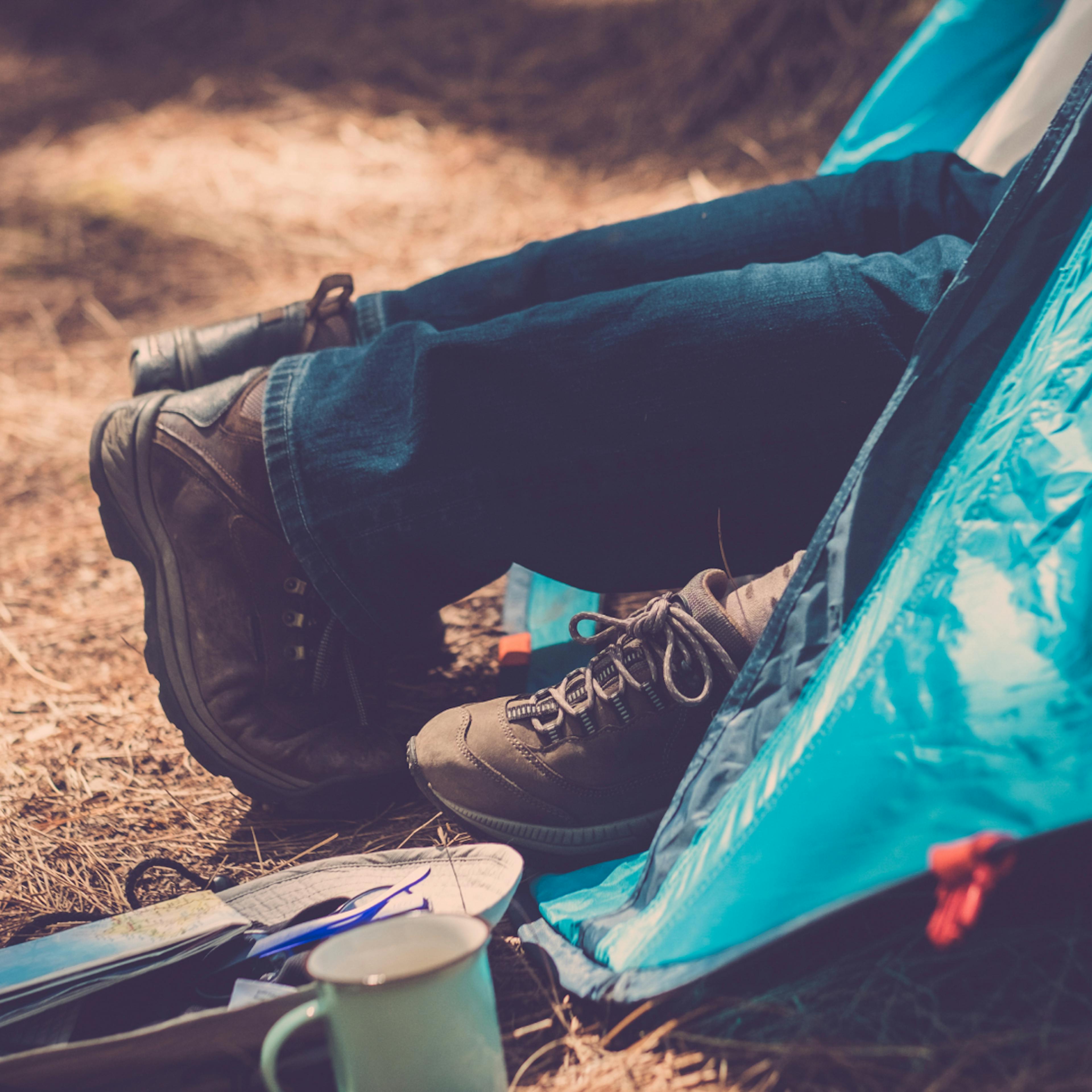 Adrenaline-fueled camping sex makes for a great belated birthday present.