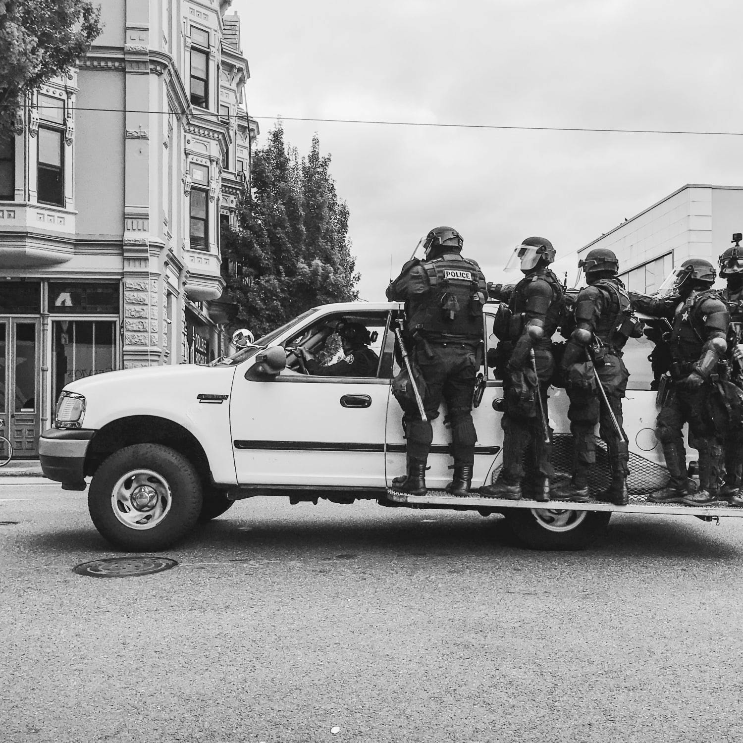 Riot police