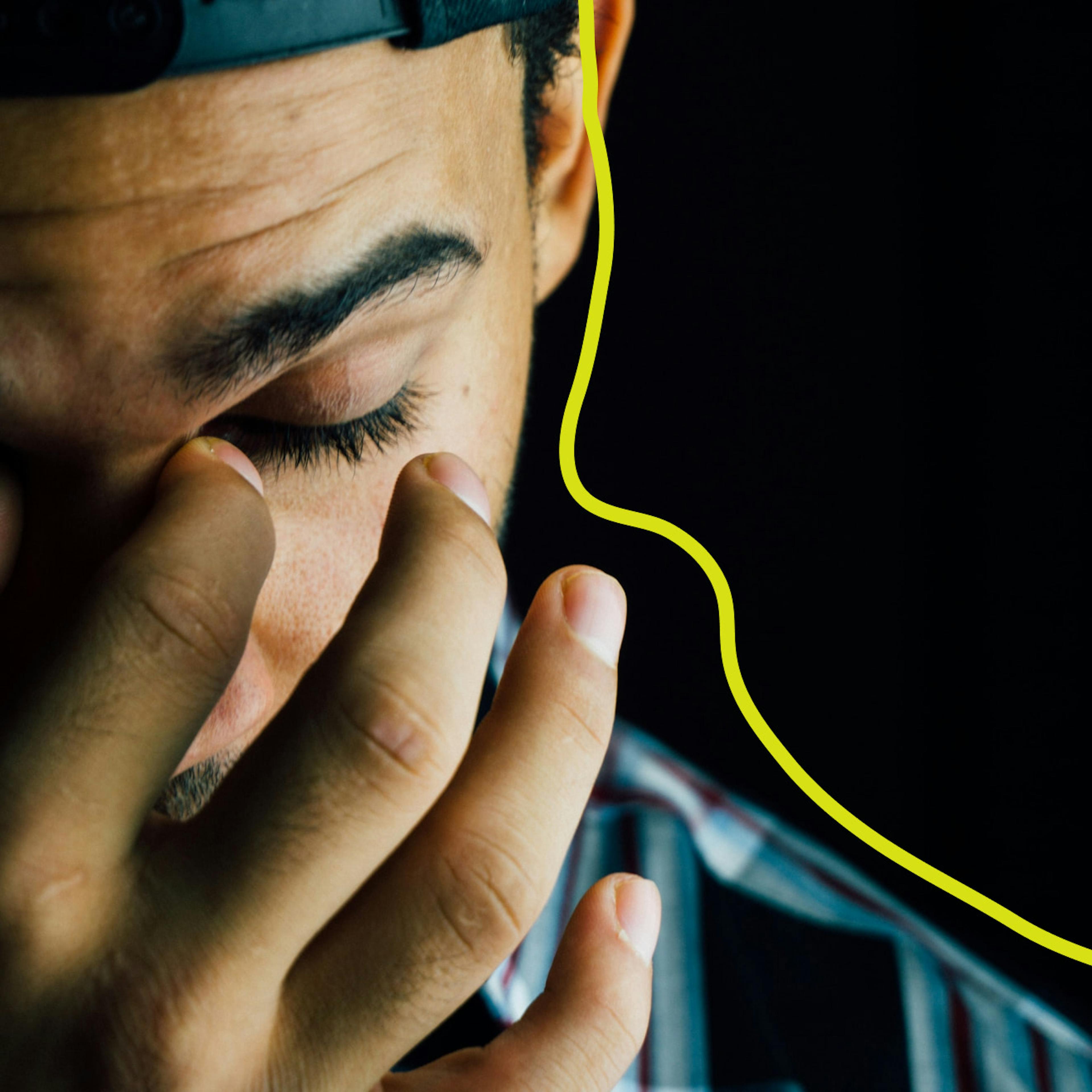 A man struggles with Autism Spectrum Disorder.