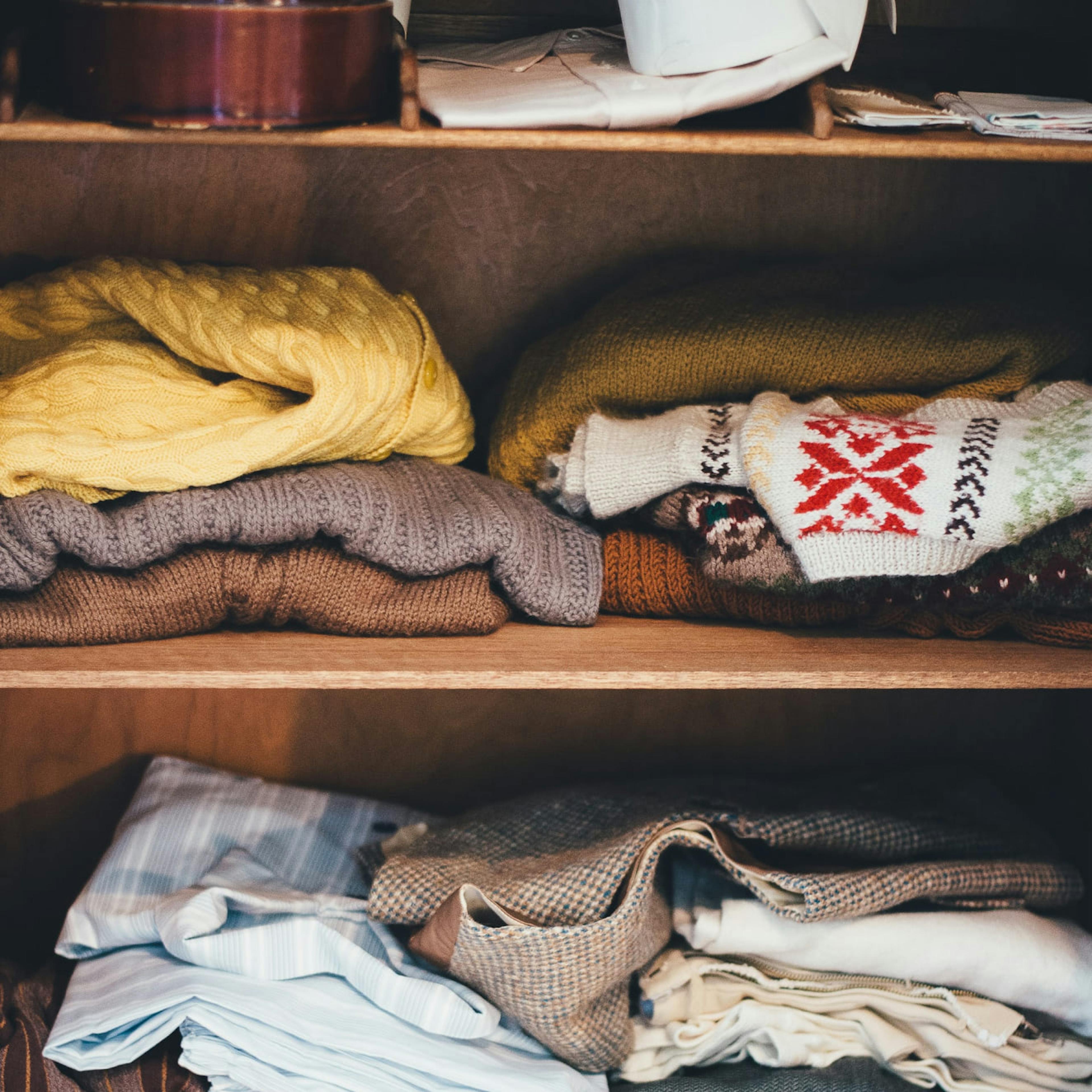 A closet can be a reflection of one's emotional and mental health.