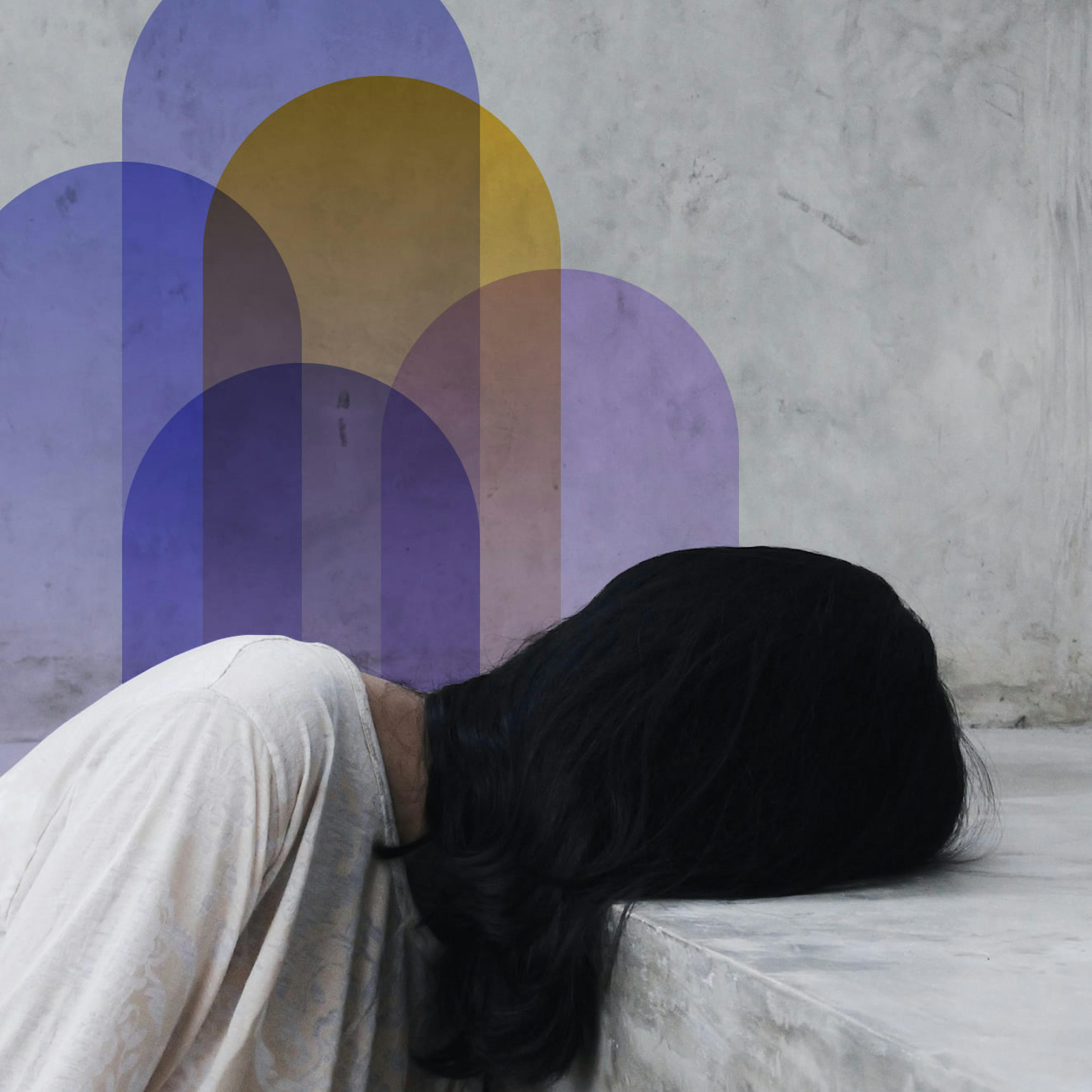A Pakistani woman hides in fear of having to make a decision regarding whether or not to have children.