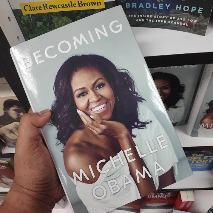 Michelle Obama's Becoming book