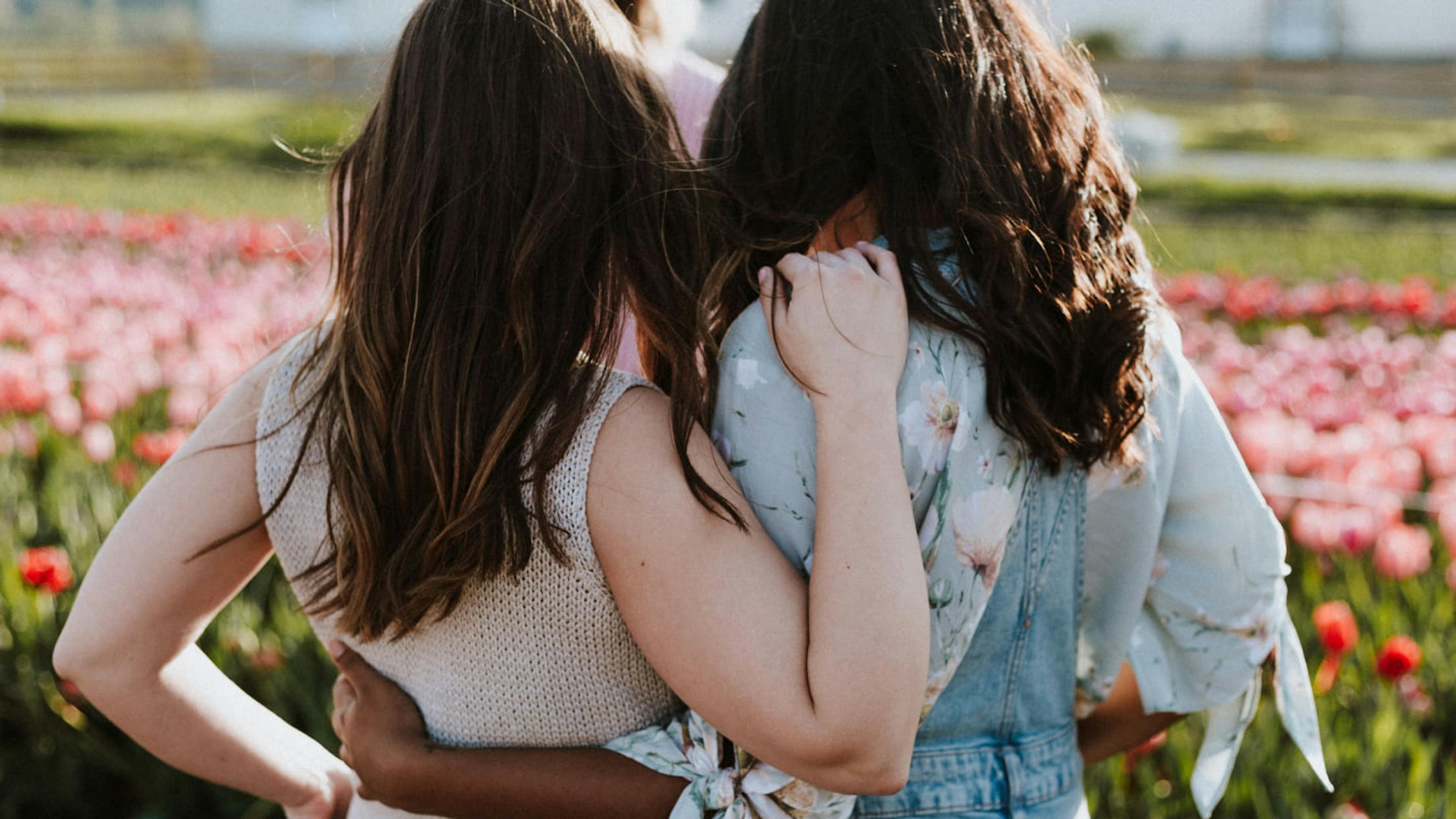 A straight girl overcomes her bias to be a true friend to a lesbian.
