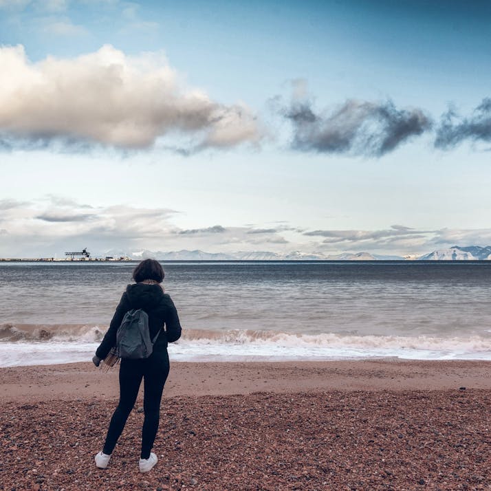 Person on Beach