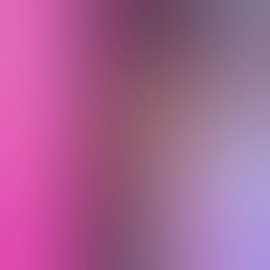 A Black woman with pink lipstick, pink natural hair on a neon pink background.