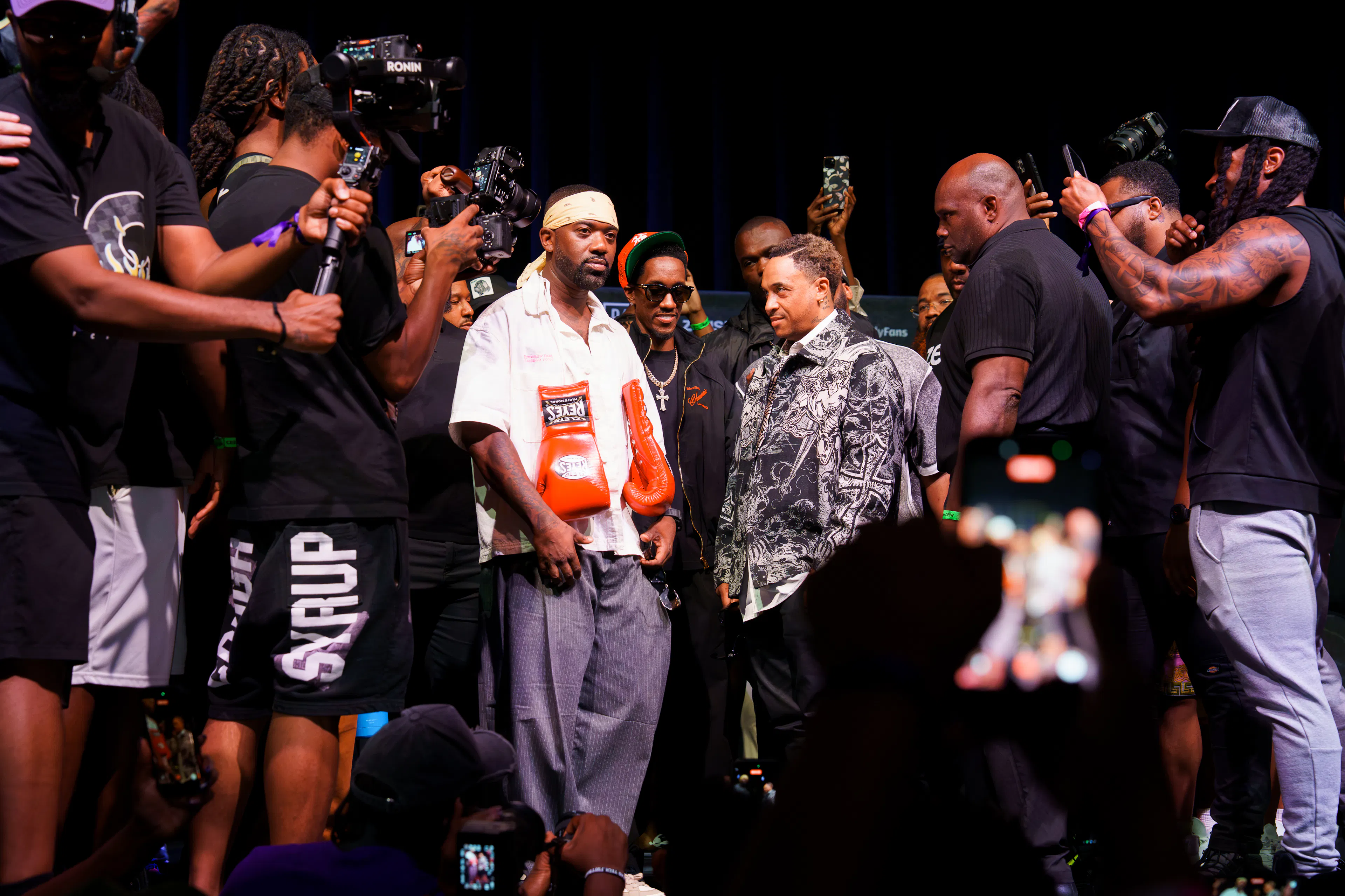 Ray J and Orlando Brown