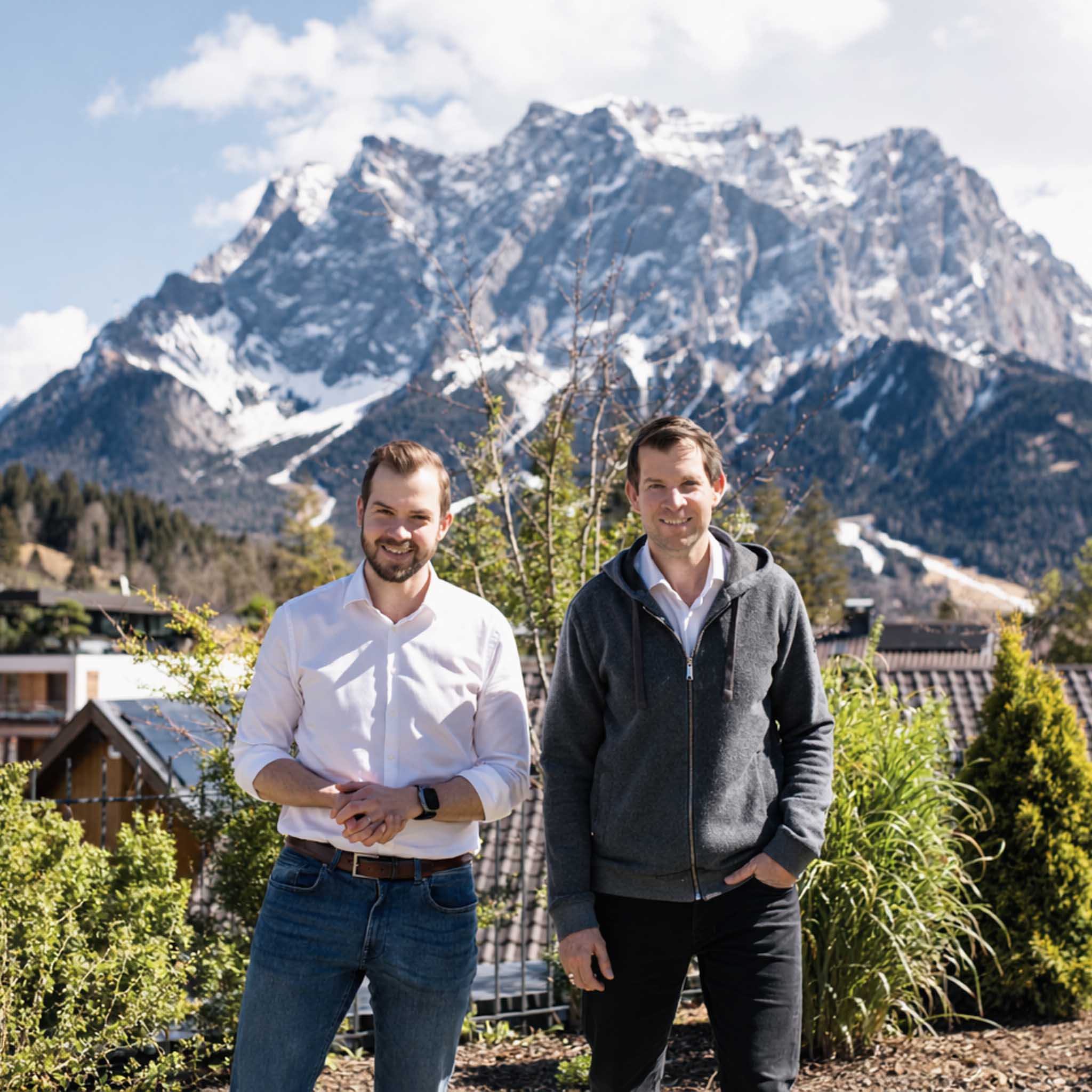 Inhaber Julian und Florian Mayer der Familux Resorts.
