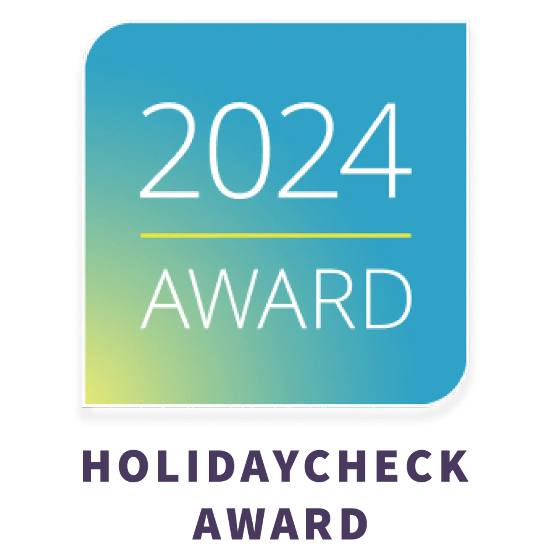 Holiday Check Award 2025 für Platz 2 der Familienhotel Deutschlands.